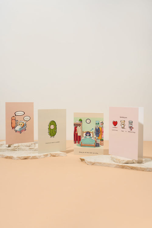 Get Well Soon Cards- Jokes Aside Collection